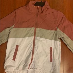 Pink windbreaker
